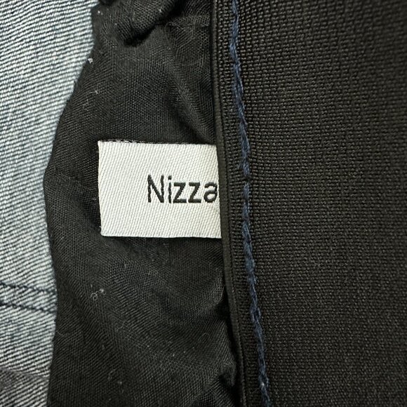 Collection L Nizza Straight Elastic Waistband Women's size 14PS Dark Blue Jeans - Picture 4 of 5